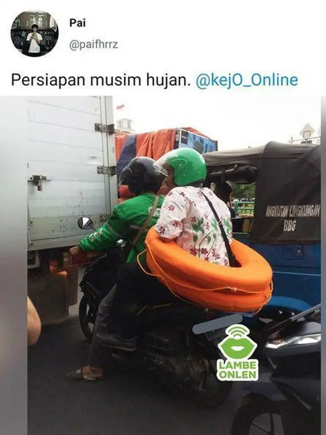 Kumpulan Potret Ojol dapat Konsumen Tanpa Budi Pekerti, Terpaksa Kirim Barang Ekstra Besar (ist)