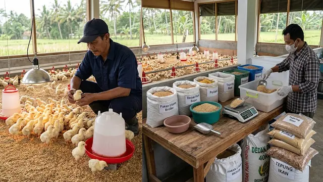 Bibit Unggul dan Pakan Efisien