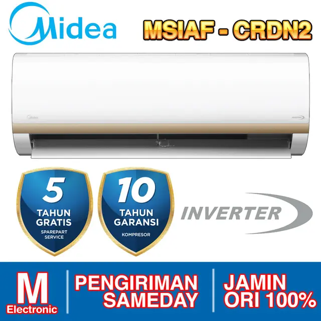 AC Inverter Midea MSIAF-12CRDN2 (Tokopedia)