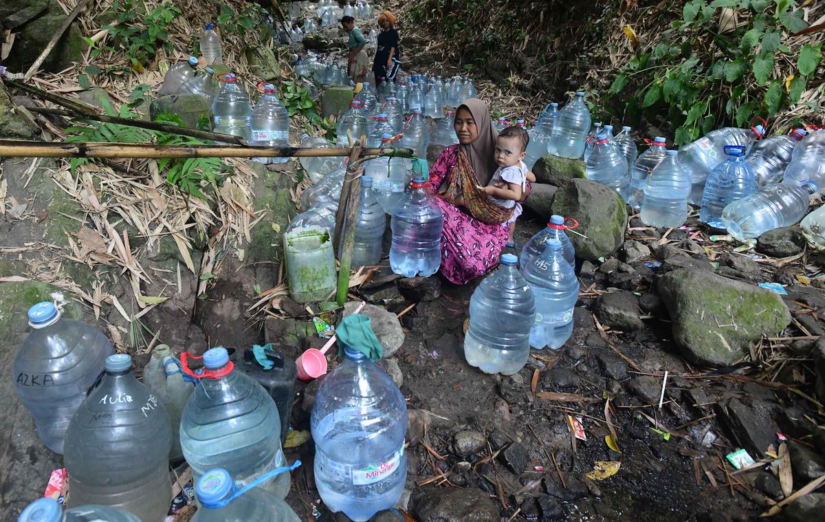 Sumber Mata Air di Hutan Jadi Tumpuan Warga Cilegon Saat Kemarau