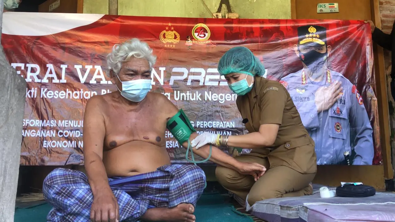 vaksinasi odgj  dan penyandang disabilitas di klungkung bali