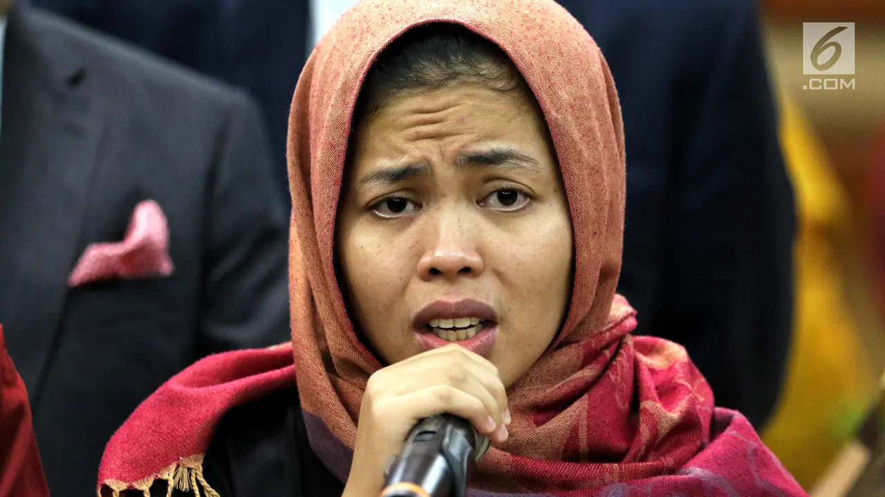 Suasana Haru Siti Aisyah Bertemu Keluarga Setelah Bebas dari Dugaan Pembunuhan
