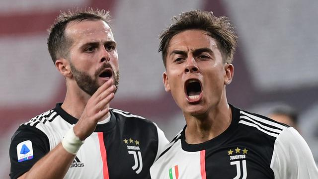 Striker Juventus, Paulo Dybala (MIGUEL MEDINA / AFP)