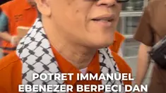 Komisi Pemberantasan Korupsi (KPK) memastikan kasus korupsi yang menjerat eks Wakil Menteri Immanuel Ebenezer alias Noel telah dinyatakan lengkap atau P21 pada Kamis (18/12/2025) dan siap dilimpahkan ke jaksa penuntut umum. 

Noel tampak mendatangi Gedung Merah Putih KPK dengan mengenakan peci da...