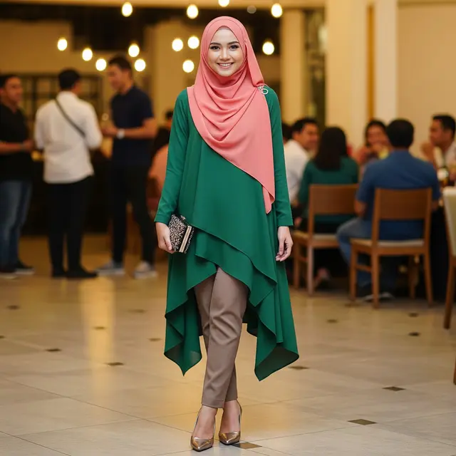 9 Model Tunik untuk Buka Puasa Bersama, Tampil Modis dan Santun