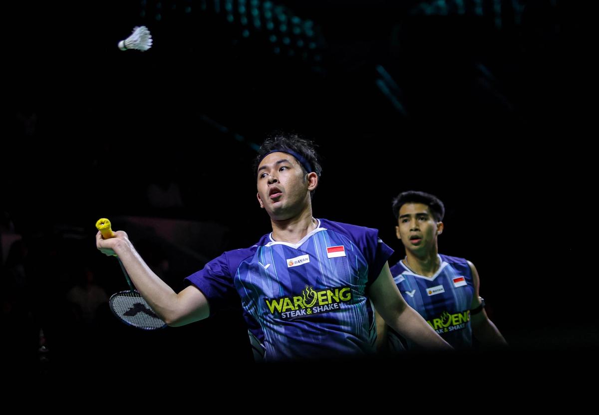 FOTO: Raymond/ Nikolaus Melaju ke Final Indonesia Open 2026