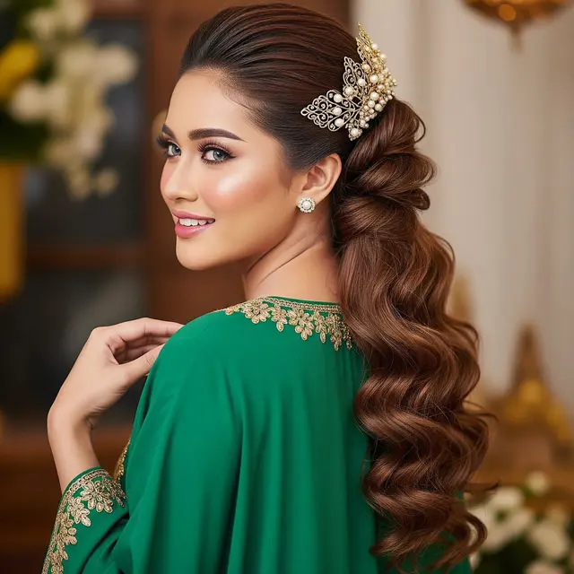 Gaya Rambut Panjang Wanita Anti Ribet