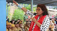 Menteri Kelautan dan Perikanan Susi Pudjiastuti (Foto: Dok Kementerian Kelautan dan Perikanan)