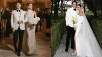 Perbandingan Gaya Busana Nikahan Alyssa Daguise vs Amanda Rawles