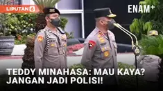 Viral! Video Lawas Teddy Minahasa Sebut Jangan Jadi Polisi Jika Ingin Kaya