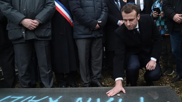 Puluhan Makam Yahudi Prancis Dicoret Simbol Nazi