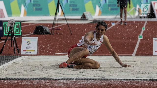 Maria Londa Sumbang Emas dari Lompat Jauh Putri