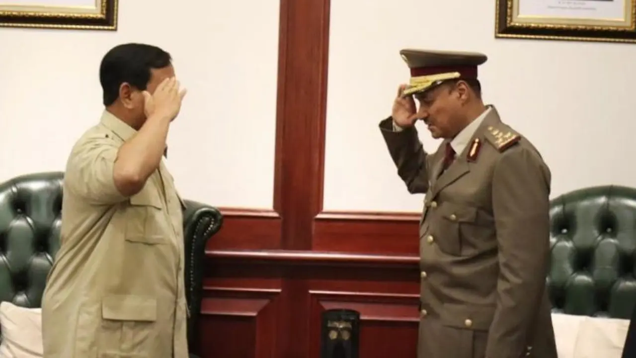 Menteri Pertahanan (Menhan) RI Prabowo Subianto