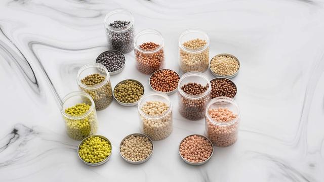 Ilustrasi kacang-kacangan