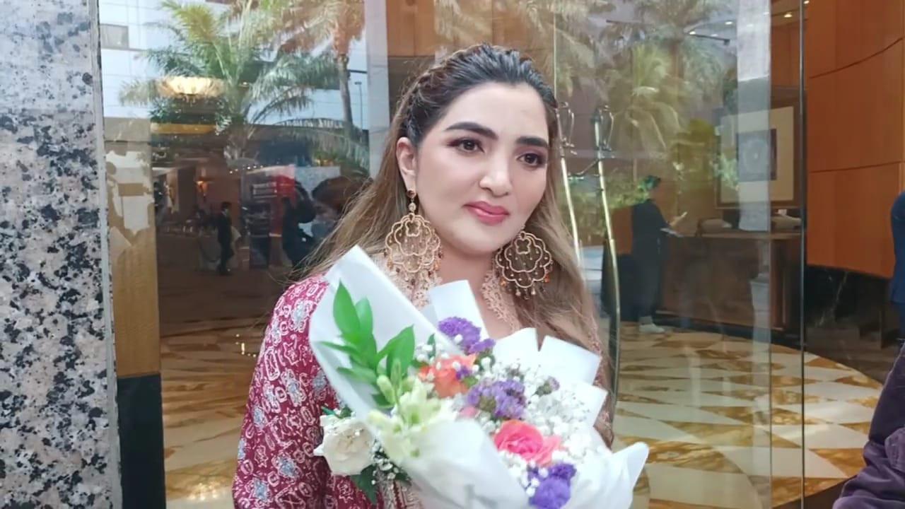 Ashanty. (Liputan6.com/ M Altaf Jauhar)