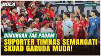 Dukungan Tak Terbendung! Suporter Bangkitkan Semangat Garuda Muda