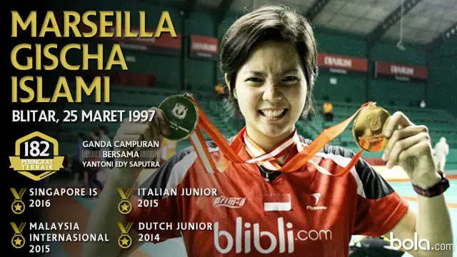 Marseilla Gischa Islami (Bola.com/Adreanus Titus)