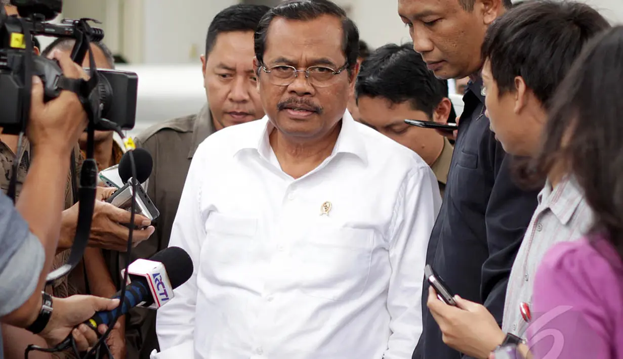 Jaksa Agung HM Prasetyo (Liputan6.com/Faizal Fanani)