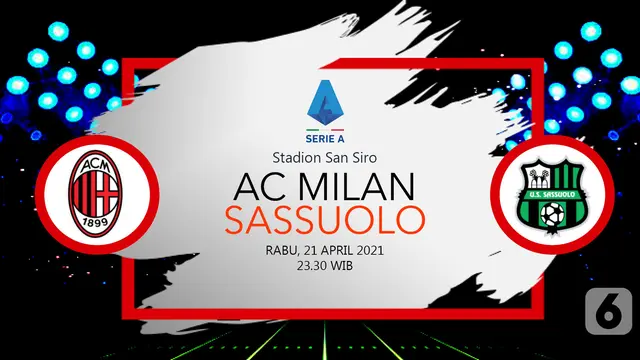 Prediksi AC Milan vs Sassuolo