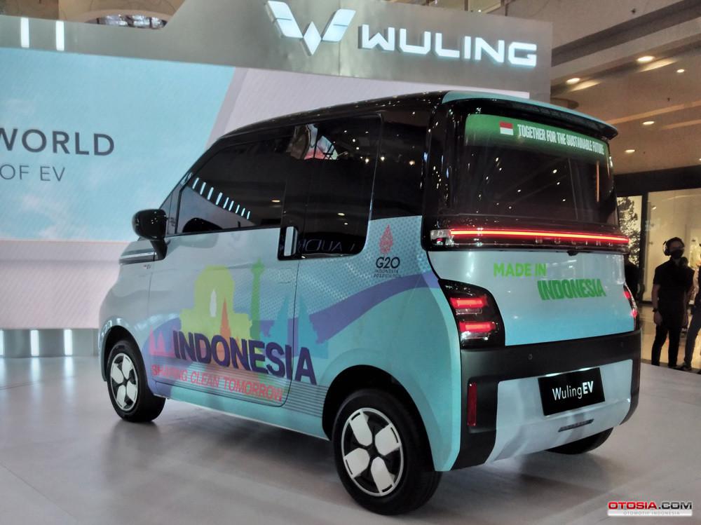 Wuling EV dengan livery KTT G20 dan dibuat di Indonesia (Otosia.com/Nazar Ray)