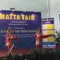 Tarian lincah dan luwes yang dibawakan penari Indonesia membuka pameran pariwisata Matta Fair Johor Bahru 2017 (Foto: Liputan6.com/ Unoviana Kartika)