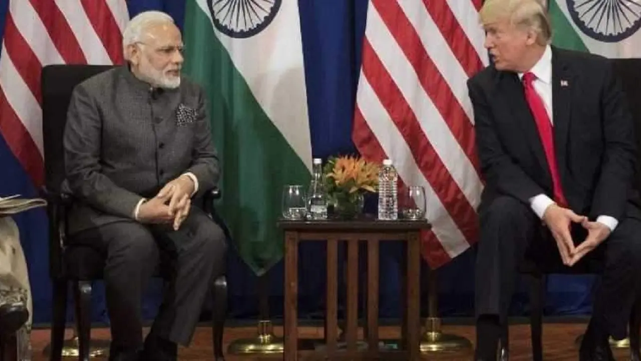 Narendra Modi dan Donald Trump