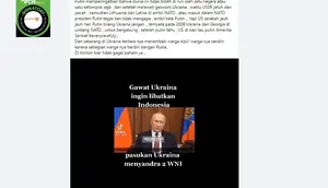 Kumpulan Hoaks Seputar Ukraina, Simak Faktanya