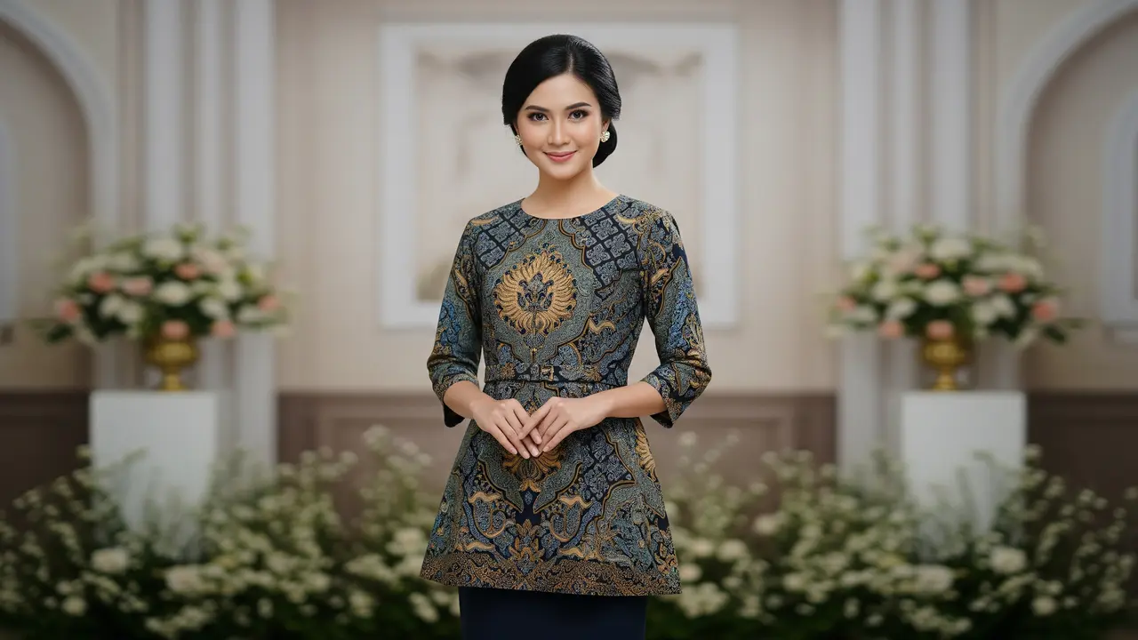 7 Model Atasan Batik Buat Kondangan yang Elegan, Modern dan Siap Menunjang Penampilan di Acara Spesial