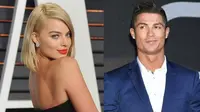 GEBETAN BARU - Cristiano Ronaldo dikabarkan mendekati aktris cantik asal Australia, Margot Robbie. (Daily Mirror)