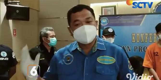VIDEO: 2 Kurir Sabu Ditangkap di Pintu Keluar Tol Warugunung Surabaya