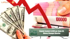 Pelemahan nilai tukar rupiah yang sudah menyentuh level 14.000 per dolar Amerika Serikat (AS) ternyata membuat beberapa pemilik dolar AS berbondong-bondong menukarkan uangnya di tempat penukaran uang (money changer).