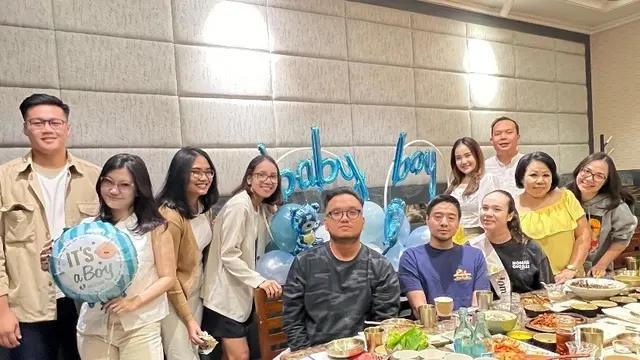 7 Momen Baby Shower Perdana Pamela Bowie, Hamil Anak Laki-Laki