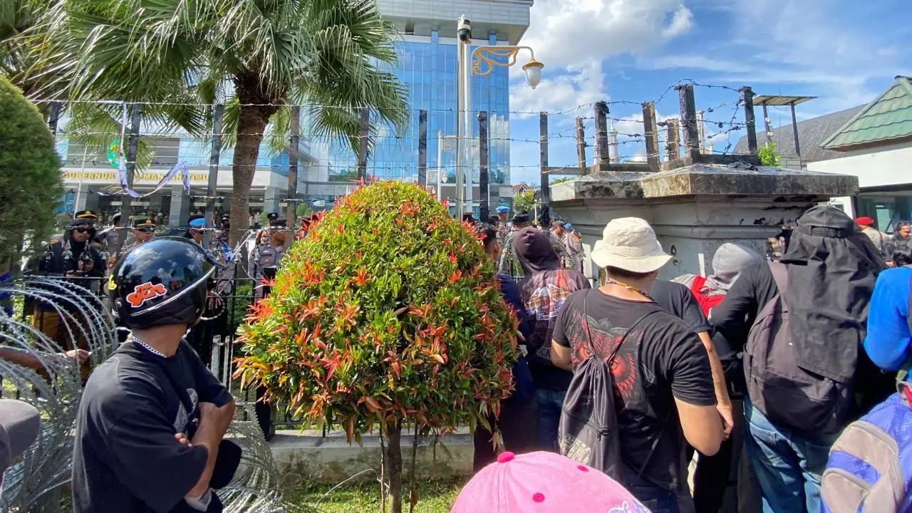 Demo Ricuh di Kaltim