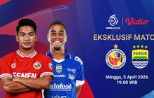 Live Streaming BRI Super League 2025/26: Semen Padang FC vs Persib Bandung, Eksklusif di Vidio