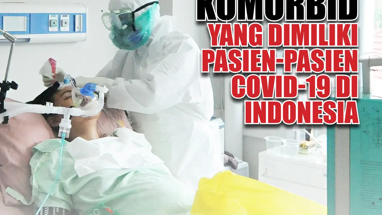 Persentase komorbid yang dimiliki pasien-pasien COVID-19 di Indonesia