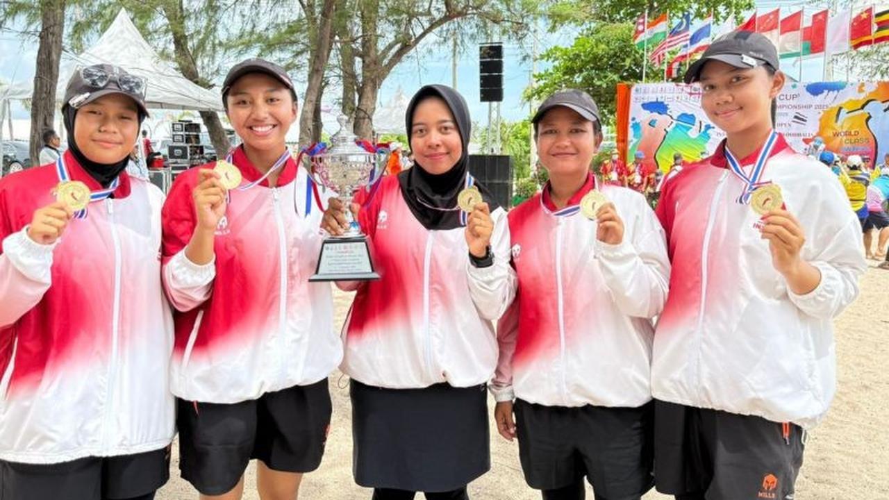 Hebat! Skuad Terbatas Indonesia Borong 12 Medali di Kejuaraan Dunia Woodball Thailand, Termasuk 4 Emas!