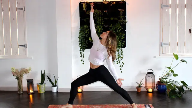 Ilustrasi berolahraga, yoga