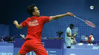 Anthony Sinisuka Ginting salah satu wakil Indonesia yang lolos ke perempat final ajang Asian Games 2022 Hangzhou. (Dokumentasi PBSI)