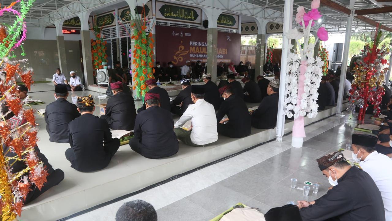 Peringatan Mualid Nabi Muhammad SAW di Majid Lingkungan Pemkab Banyuwangi (Istimewa)