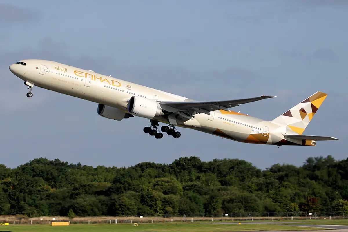 Pesawat Etihad Airways (Wikimedia Commons)