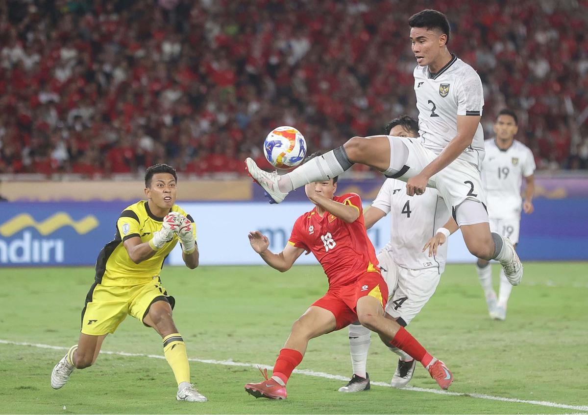 FOTO: Harapan Pupus di GBK, Timnas U-23 Kalah Tipis 0-1 dari Vietnam