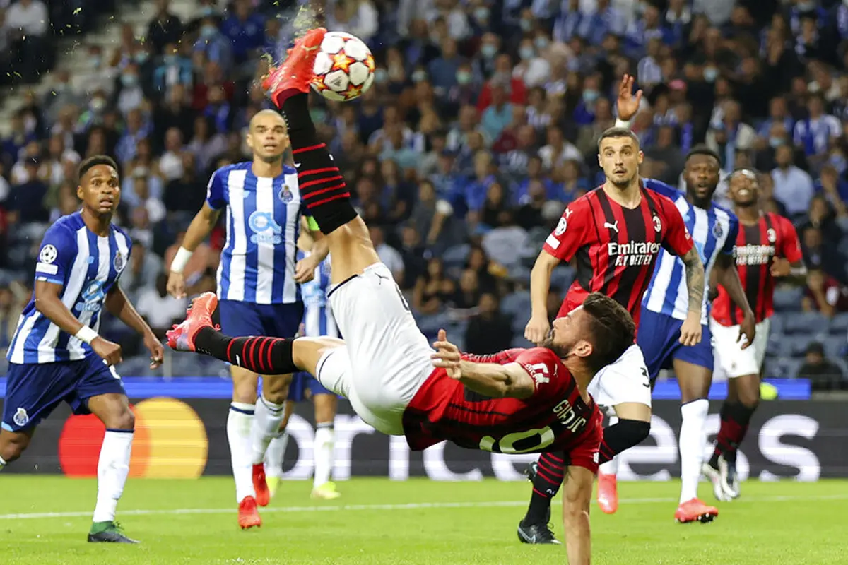 FOTO: AC Milan Dipecundangi Porto di Liga Champions