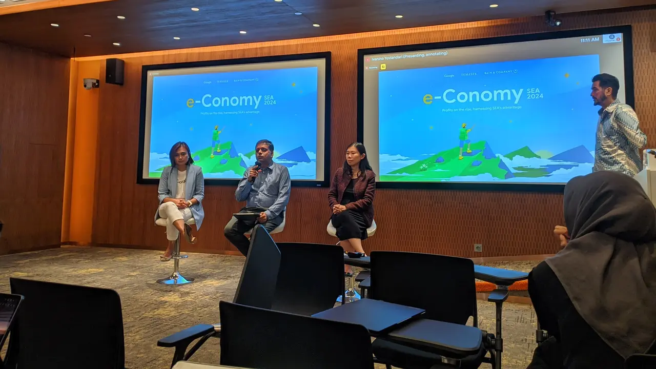 Acara Peluncuran e-Conomy SEA 2024 pada Rabu (13/11/2024).