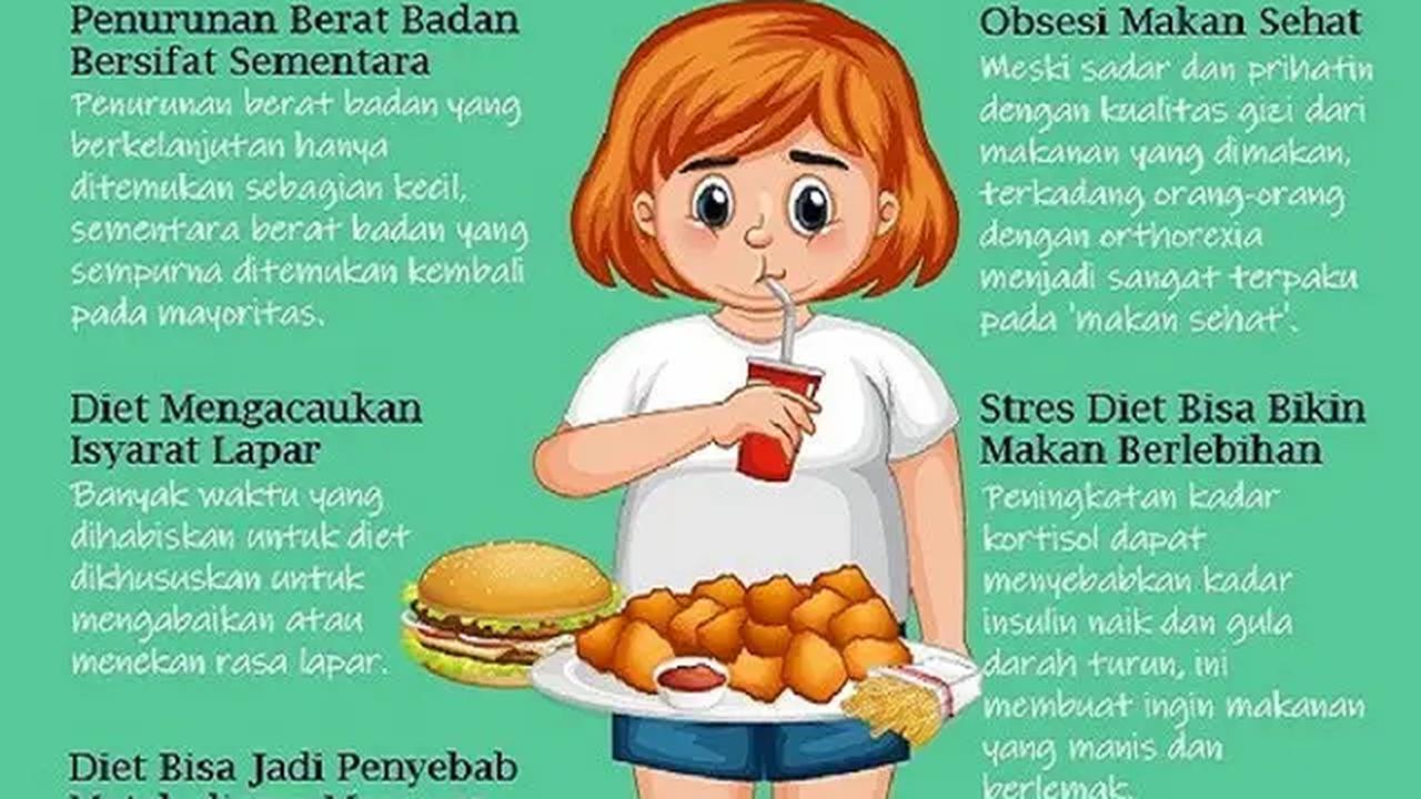 Infografis 5 Alasan Diet Tidak Berjalan Lancar. (Liputan6.com/Lois Wilhelmina)