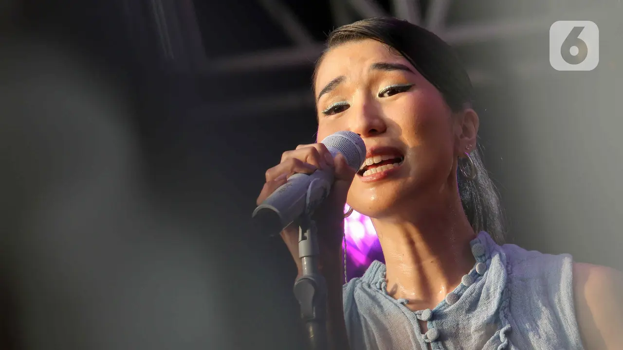 Penampilan Christie Semarakkan KapanLagi Buka Bareng BRI Festival 2024