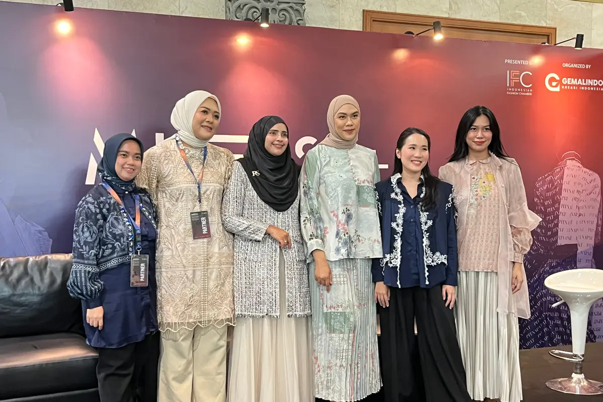 Konferensi Pers Muslim Fashion Festival pada Kamis (20/02/2025) di Jakarta Convention Center (Dok/Fimela.com/Rianti Fitri Wulandari)