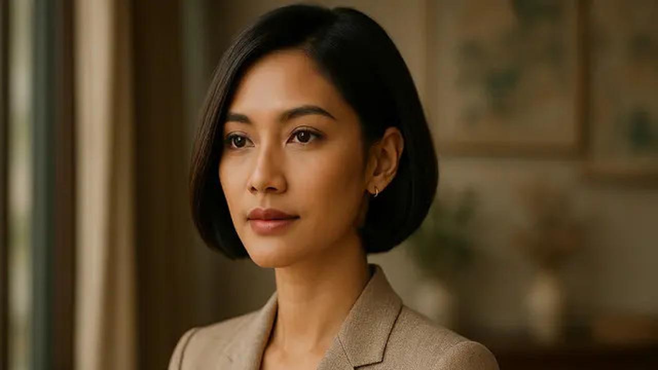 8 Model Rambut untuk Wajah dengan Dagu Runcing, Inspirasi yang Bikin Penampilan Makin Menarik