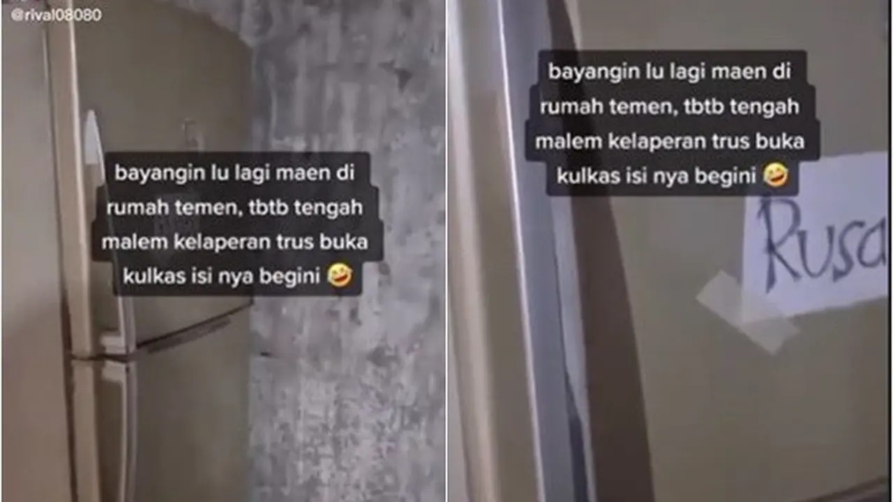 Dikira Kulkas dengan Penuh Makanan, Saat Dibuka Isinya Bikin Kaget