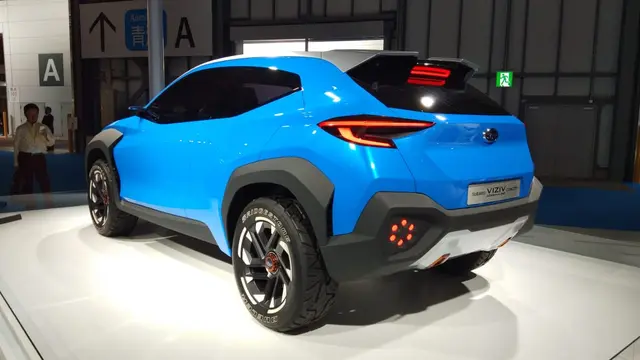 Hadir di Tokyo Motor Show 2019, Subaru VIZIV Adrenaline Concept hadir sebagai kendaraan crossover (Septian / Liputan6.com)