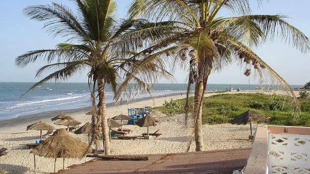 Kotu Beach di Gambia